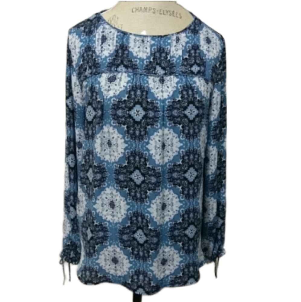Blue Loft Blouse